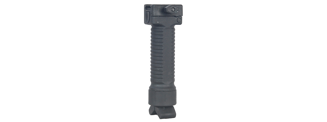 Lancer Tactical Spring Release Tactical Bipod Foregrip (BLACK)