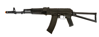 LANCER TACTICAL FULL METAL AKS-74 W/ SKELETONIZED FOLDING STOCK (BLACK)