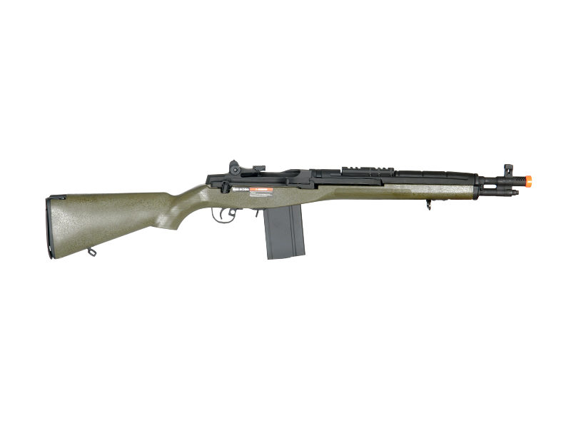 Lancer Tactical LT-732 Full Stock 37" M14 SOCOM Airsoft AEG (OD Green) - Click Image to Close