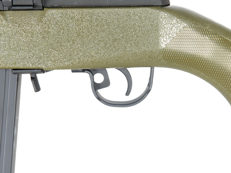 Cyma CM032A(GREEN) M14 SOCOM AEG Metal Gear, ABS Body in OD Green - Click Image to Close