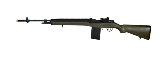 Cyma CM032GREEN M14 AEG Metal Gear, ABS Body in OD Green