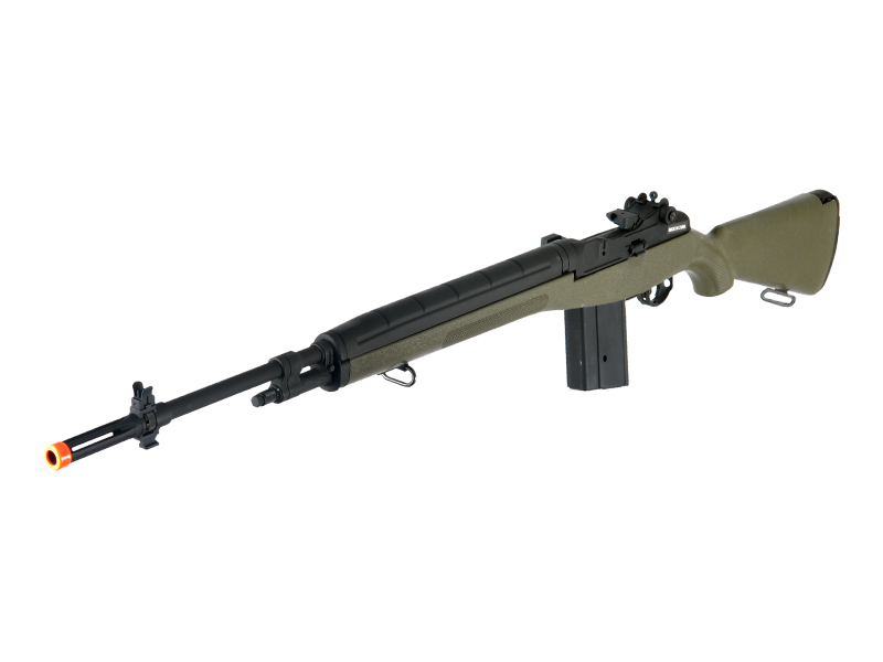 Cyma CM032GREEN M14 AEG Metal Gear, ABS Body in OD Green - Click Image to Close
