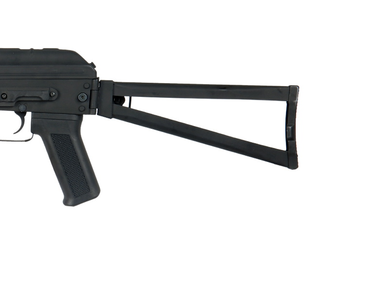 LANCER TACTICAL AK-74UN FULL METAL AIRSOFT AEG RIFLE (BLACK)