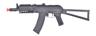 CYMA CM045C AKS-74UN FULL STEEL AEG w/QUAD RAIL & FOLDING STOCK (COLOR: BLACK)