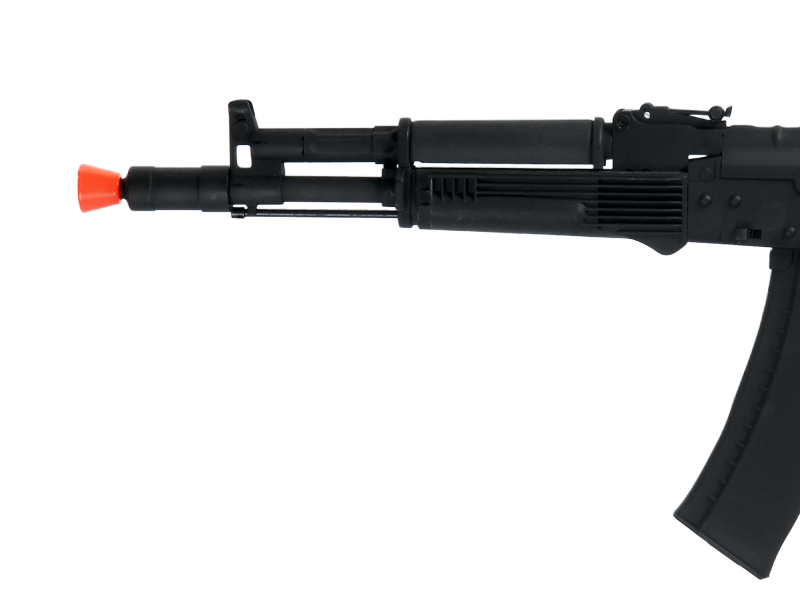 Cyma CM047D AK-105 CQB, AEG Metal Body, Black - Click Image to Close