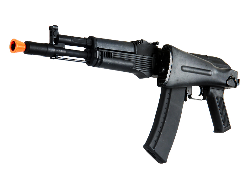 Cyma CM047D AK-105 CQB, AEG Metal Body, Black - Click Image to Close