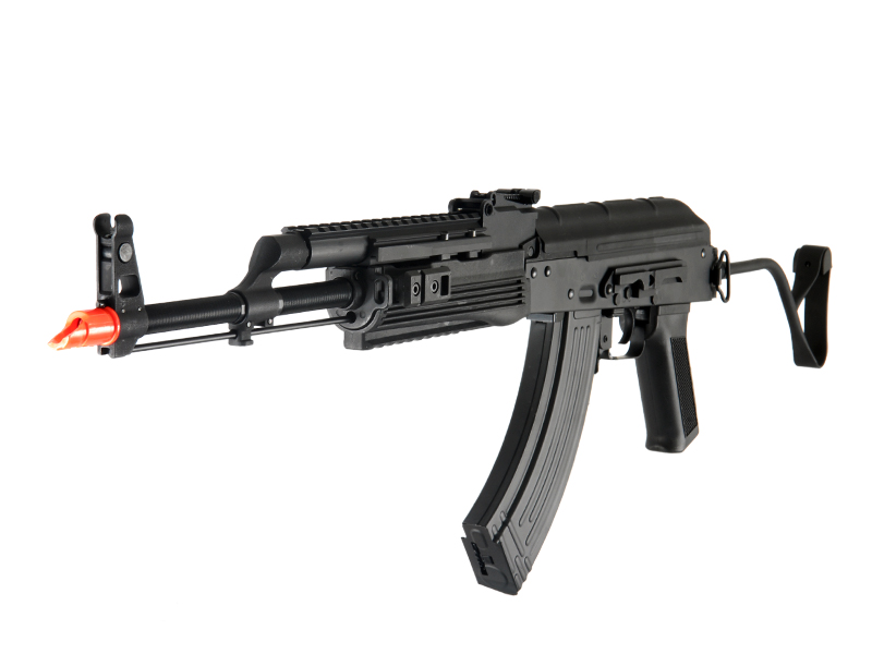 Cyma CM050A AK PMC AEG Metal Gear, Full Metal Body, Electric Blow-Back System, Black - Click Image to Close