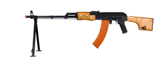 CYMA CM052 RPK FULL STEEL AEG (COLOR: BLACK & WOOD)