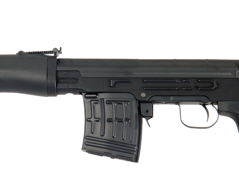Cyma CM057S SVD-S AEG Sniper Rifle, Black - Click Image to Close