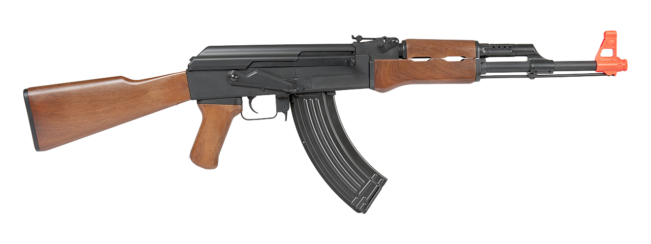 CYMA CM200 AK-47 AEG PLASTIC GEAR (COLOR: BLACK & WOOD)