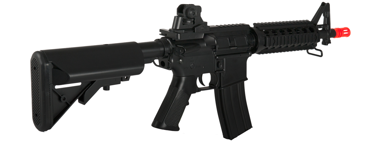CYMA CM206 M4 CQB MK-18 MOD-0 AUTO-ELECTRIC GUN PLASTIC GEAR (COLOR: BLACK) - Click Image to Close