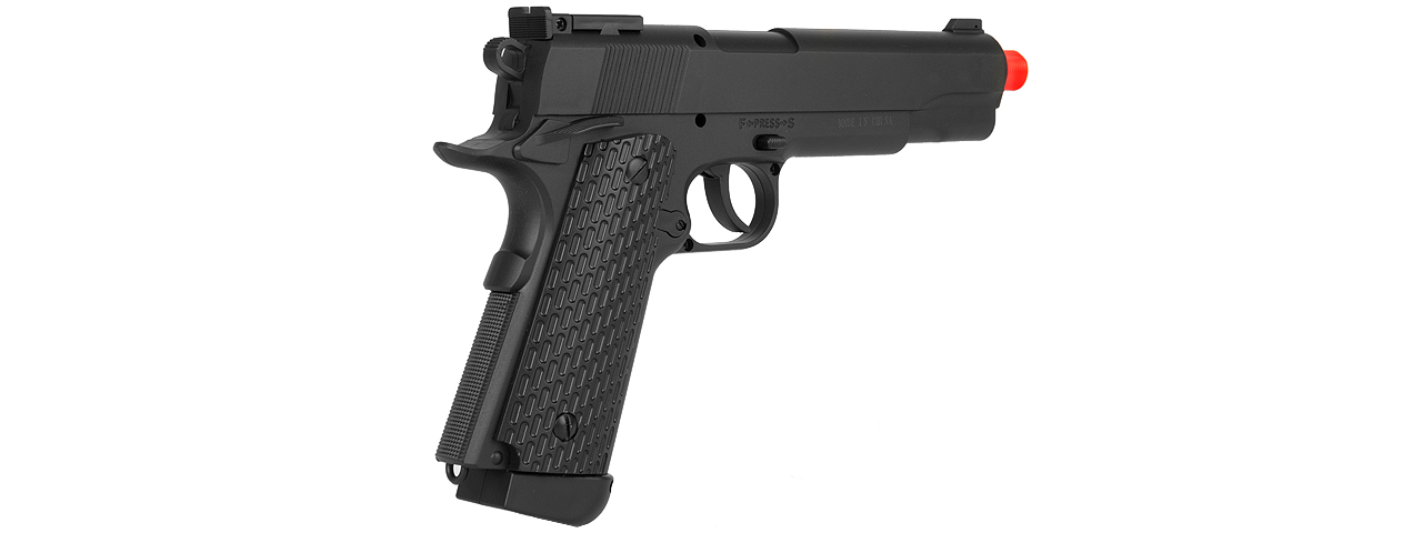 WELLFIRE CO2 AIRSOFT NON BLOWBACK 1911 G292B PISTOL - BLACK - Click Image to Close