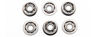 LONEX 8MM STEEL BALL BEARINGS FOR AEG GEARBOXES - 6PCS