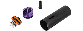 LONEX AIRSOFT AK-BETA MUSHROOM TYPE PISTON HEAD CYLINDER SET