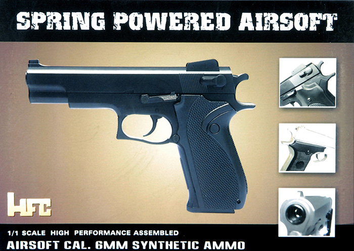 HFC HA-101B Premium Spring Pistol - Made in Taiwan - Click Image to Close