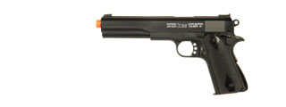 HFC AIRSOFT PREMIUM SPRING PISTOL WITH EMBEDDED SIGHT - BLACK