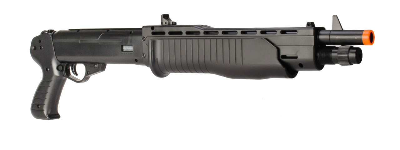 HFC AIRSOFT HA-232B SPRING POWERED POLYMER SHOTGUN - BLACK - Click Image to Close