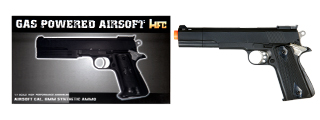 HG-124B GAS POWERED PISTOL (BLACK)