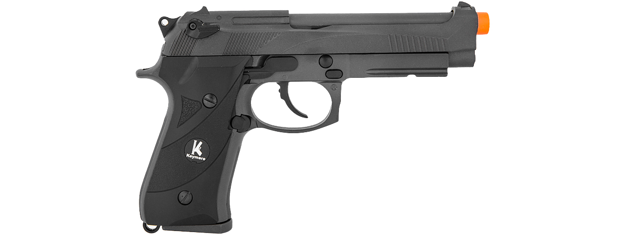 HFC HG-192 SEMI AUTO GAS BLOWBACK AIRSOFT PISTOL - BLACK - Click Image to Close