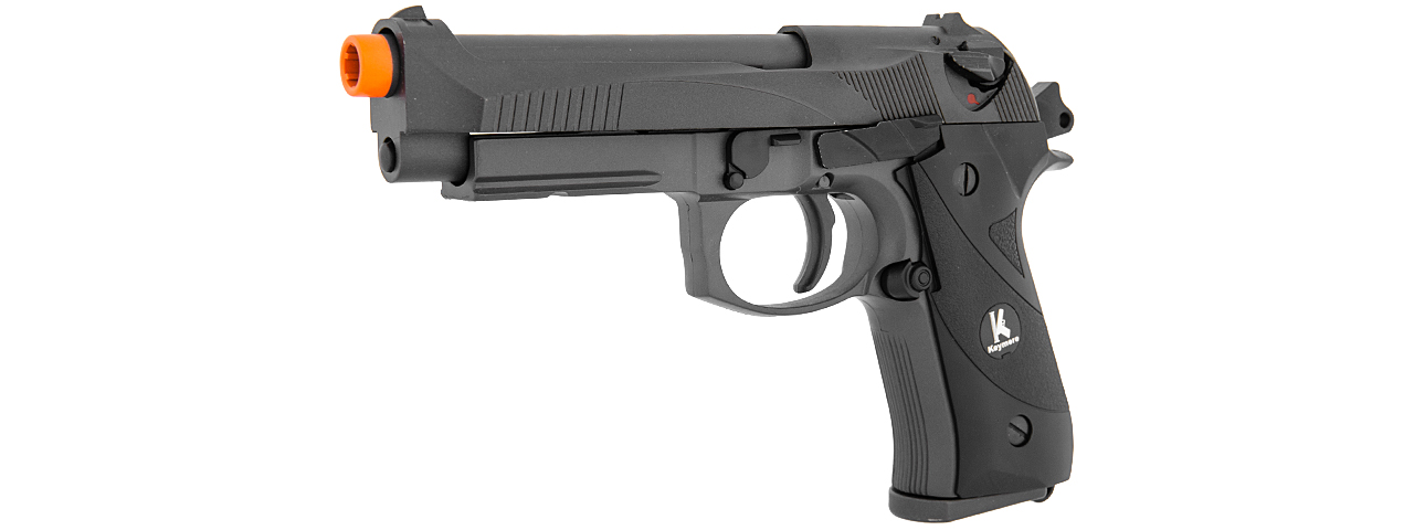 HFC HG-192 SEMI AUTO GAS BLOWBACK AIRSOFT PISTOL - BLACK