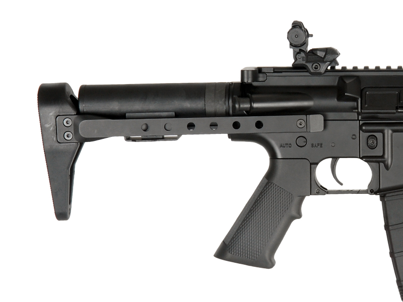 ICS ICS-129 Tubular CXP Rifle, Full Metal AEG, Black