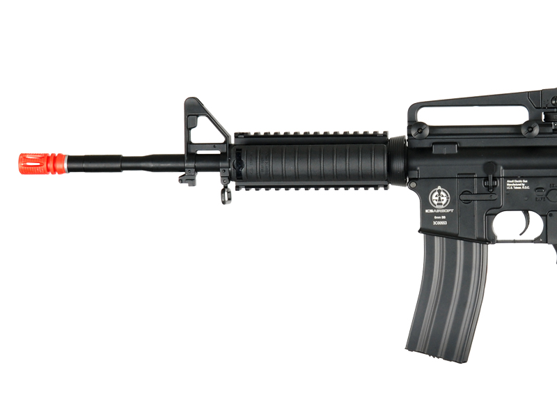 ICS ICS-130 SOPMOD M4 RIS, Full Metal AEG, Black - Click Image to Close