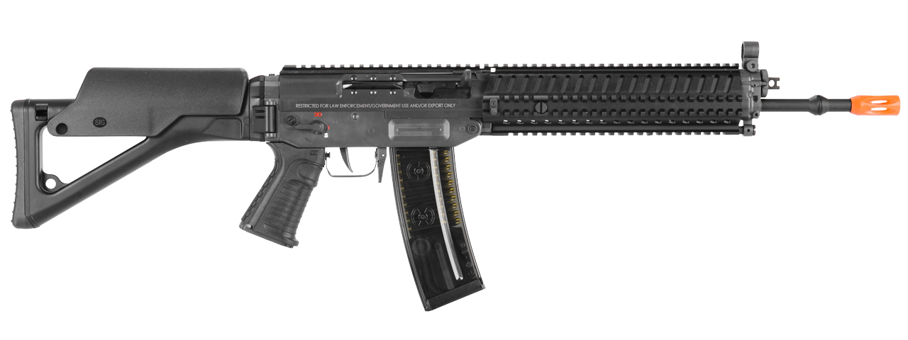 ICS AIRSOFT SIG SG 551 MRS FULL METAL V3 AEG - BLACK