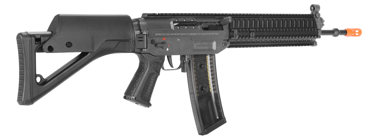 ICS AIRSOFT SIG SG 551 MRS FULL METAL V3 AEG - BLACK