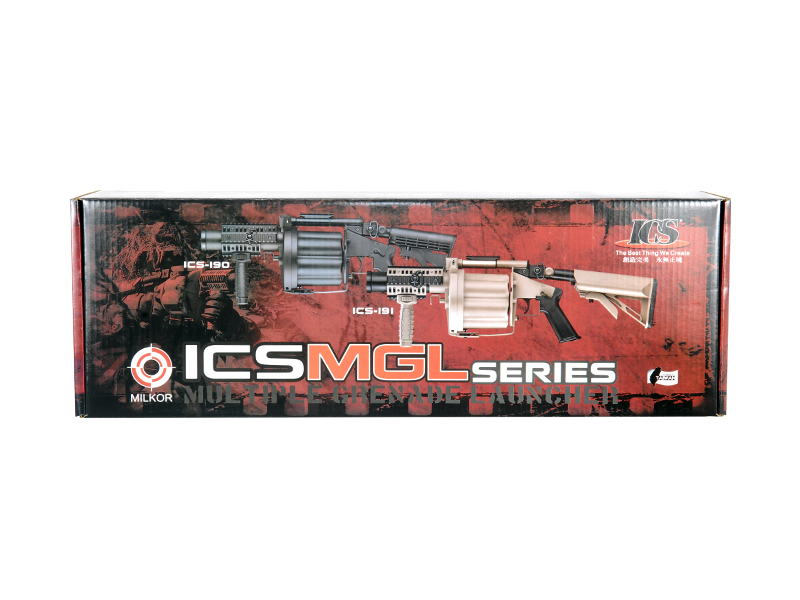 ICS ICS-191 GLM Grenade Launcher, Tan - Click Image to Close