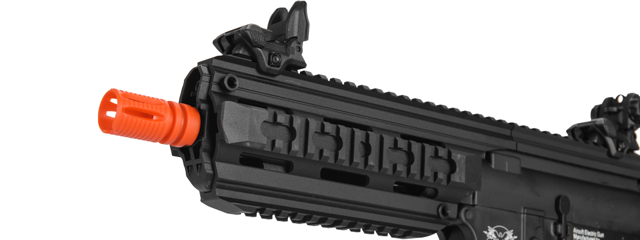 ICS CXP-16S SHORT SPORTLINE M4 RIS CQB AIRSOFT AEG RIFLE - BLACK - Click Image to Close