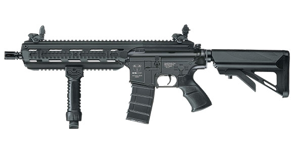 ICS CXP-16L SPORTLINE SPLIT GEARBOX M4 RIS AIRSOFT AEG LONG - BLACK - Click Image to Close