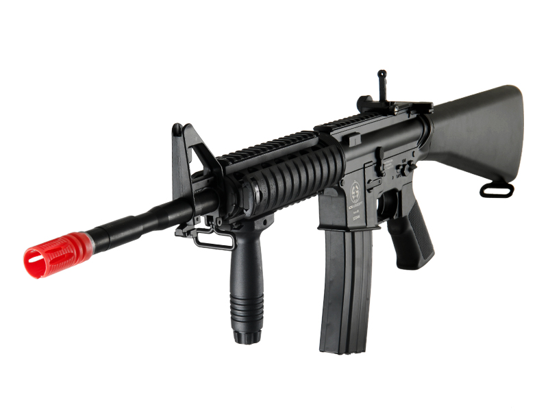 ICS C-15 FULL METAL SR16 M4 AIRSOFT AEG RIFLE W/ QD BARREL EXTENSION