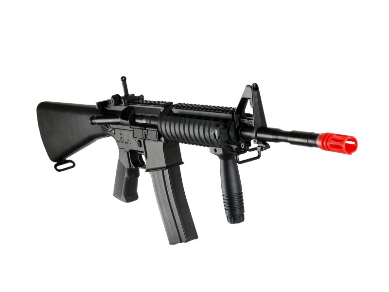 ICS C-15 FULL METAL SR16 M4 AIRSOFT AEG RIFLE W/ QD BARREL EXTENSION