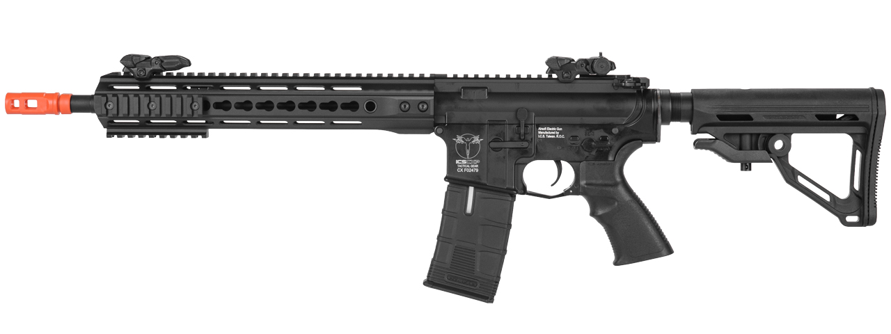 ICS-265 CXP-UK1R TRANSFORM4 KEYMOD FULL METAL AEG (REAR WIRED) 12.5 INCH RAIL VERSION (COLOR: BLACK)