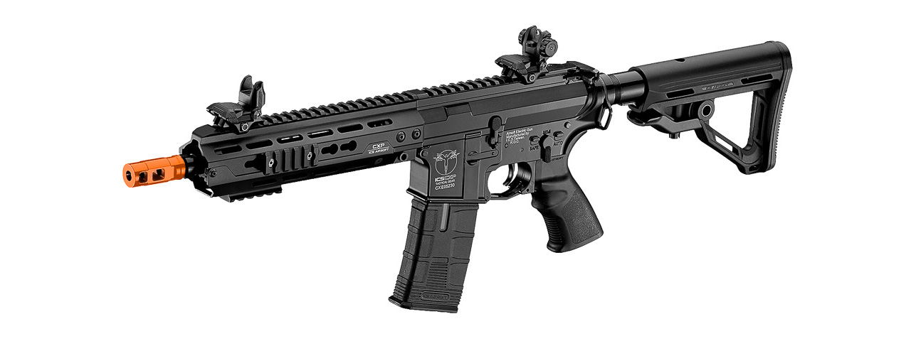 ICS-270 CXP-HOG KEYMOD FULL METAL AEG (FRONT WIRED) 9 INCH RAIL VERSION (COLOR: BLACK) - Click Image to Close