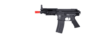 ICS AIRSOFT CQB PISTOL AEG FULL METAL RIS GAS BLOCK - BLACK