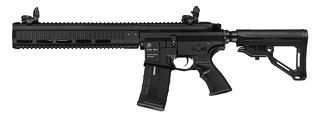 ICS-293 PAR MK3 CQB MTR FULL METAL AEG (REAR WIRED) 12.5 INCH RAIL VERSION (COLOR: BLACK)