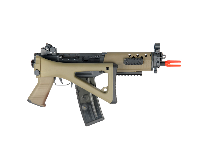 ICS AIRSOFT SIG 552 COMMANDO AEG TACTICAL FOLDING STOCK - DARK EARTH - Click Image to Close