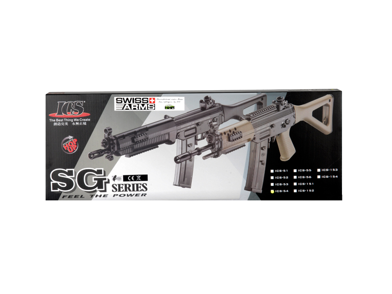 ICS AIRSOFT SIG 552 COMMANDO AEG TACTICAL FOLDING STOCK - DARK EARTH - Click Image to Close