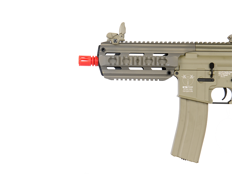 ICS FULL METAL CXP-16S SHORT PROLINE M4 RIS AIRSOFT AEG RIFLE - TAN