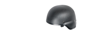 IU-A07 Plastic MICH Helmet, Black