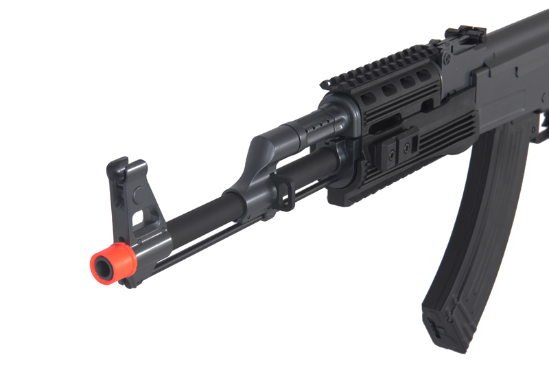 JG AIRSOFT SR-25 FULL METAL BODY COMPONENT W/ OPTICS RAIL - BLACK - Click Image to Close