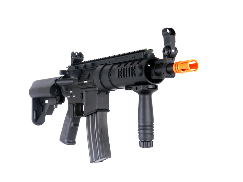 Atlas Custom Works Full Metal M4 SPR MOD 1 Carbine Airsoft AEG (Color: Black) - Gun Only