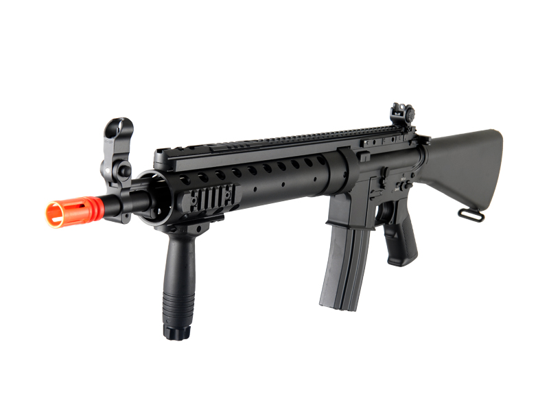 Atlas Custom Works Full Metal M16 SPR Mod 0 Airsoft AEG Rifle (Color: Black)