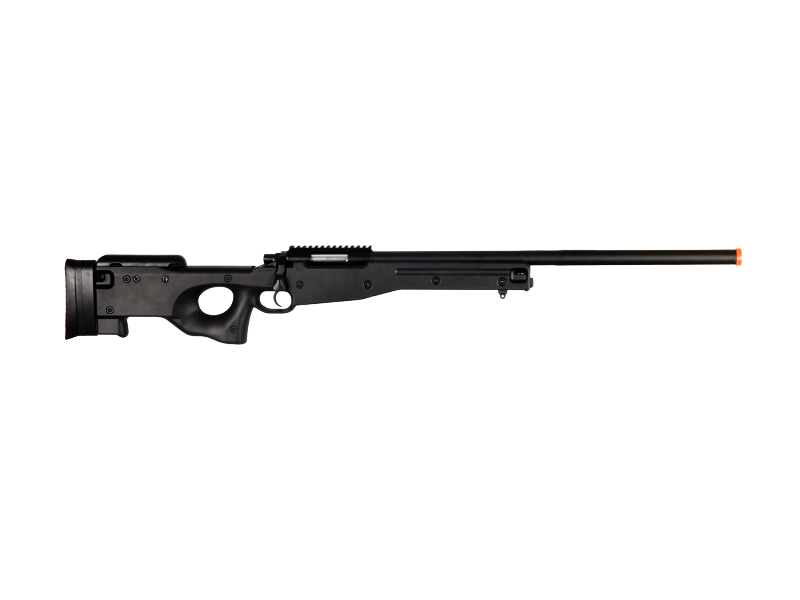 AGM IU-L96B BOLT ACTION SNIPER RIFLE (COLOR: BLACK) - Click Image to Close