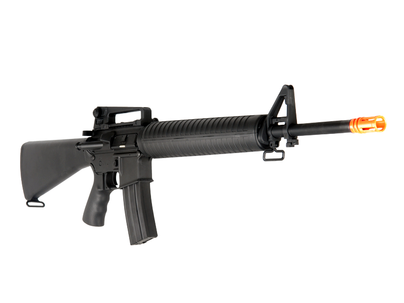 Atlas Custom Works Airsoft Full Length M16A3 AEG Rifle w/ Full Metal Gearbox (Color: Black)