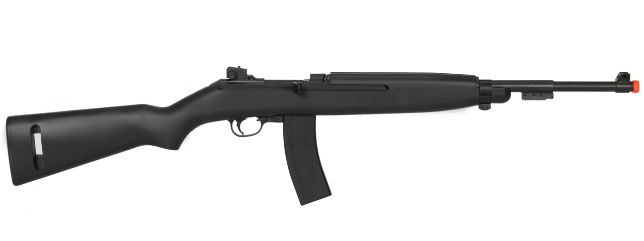 IU-M1B SPRING POWERED M1 CARBINE RIFLE (COLOR: BLACK)