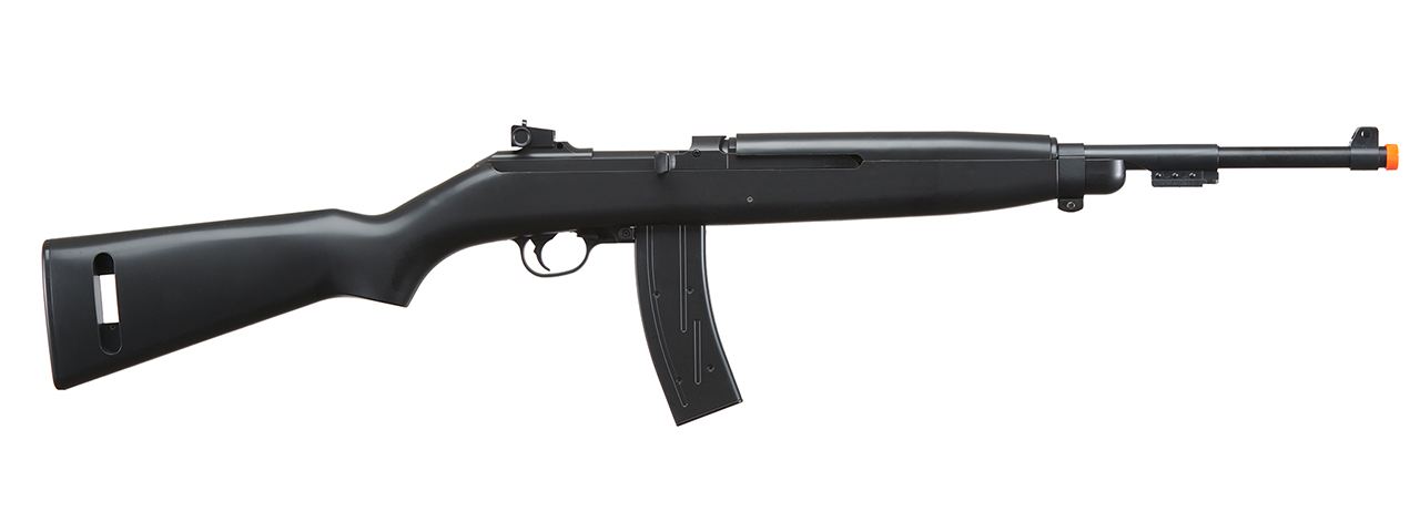 IU-M1B SPRING POWERED M1 CARBINE RIFLE (COLOR: BLACK) - Click Image to Close