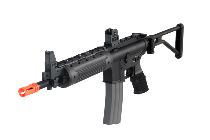 Atlas Custom Works M4 GR-300 Short Version Airsoft AEG Rifle w/ Folding Stock (Color: Black)