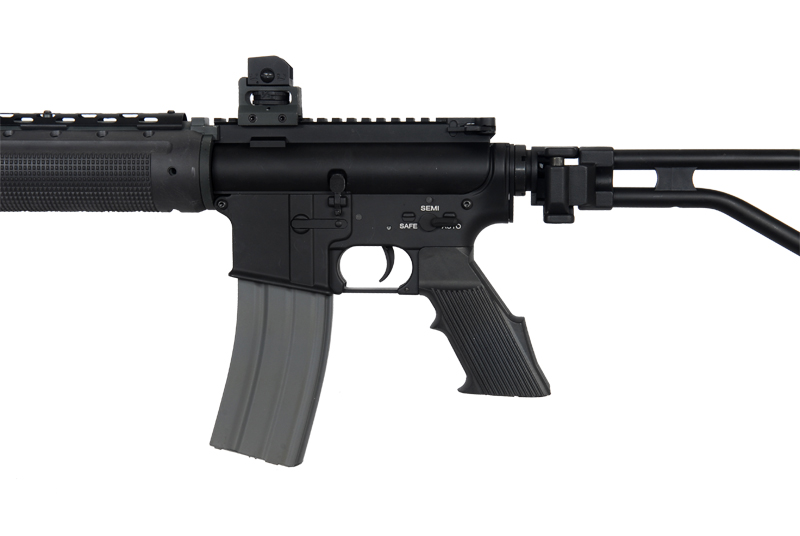 Atlas Custom Works M4 GR-300 Short Version Airsoft AEG Rifle w/ Folding Stock (Color: Black)